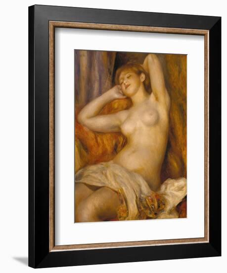 The Sleeper, 1897-Pierre-Auguste Renoir-Framed Giclee Print