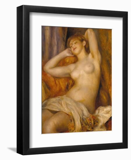 The Sleeper, 1897-Pierre-Auguste Renoir-Framed Giclee Print