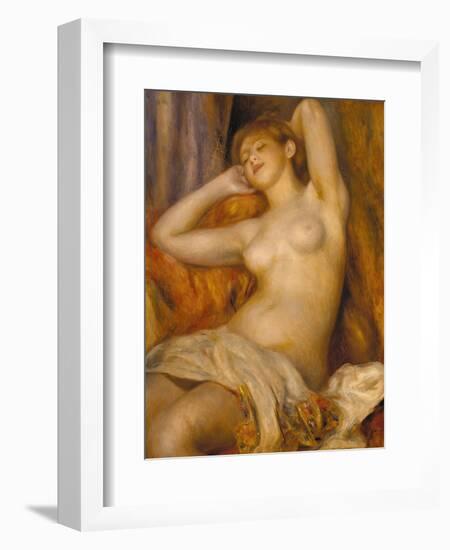 The Sleeper, 1897-Pierre-Auguste Renoir-Framed Giclee Print