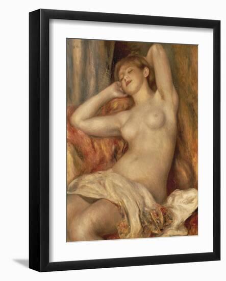The Sleeping Bather-Pierre-Auguste Renoir-Framed Giclee Print