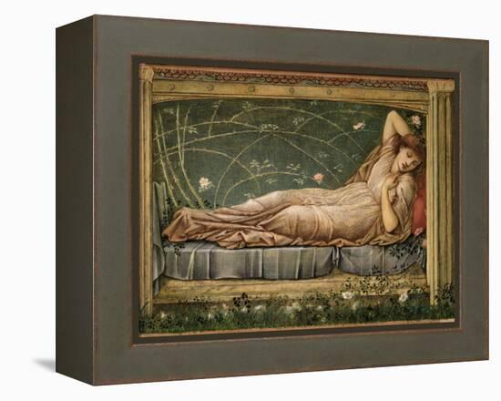 The Sleeping Beauty, 1871-Edward Burne-Jones-Framed Premier Image Canvas