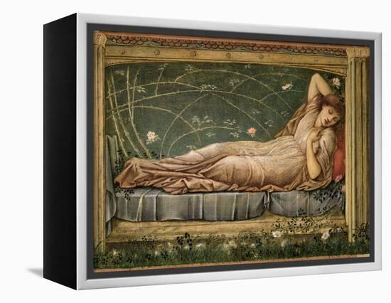 The Sleeping Beauty, 1871-Edward Burne-Jones-Framed Premier Image Canvas