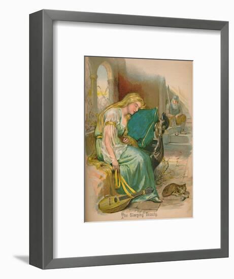 'The Sleeping Beauty', 1903-Unknown-Framed Giclee Print