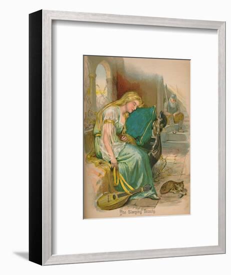 'The Sleeping Beauty', 1903-Unknown-Framed Giclee Print