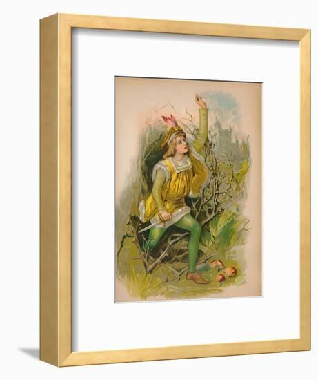'The Sleeping Beauty', 1903-Unknown-Framed Giclee Print