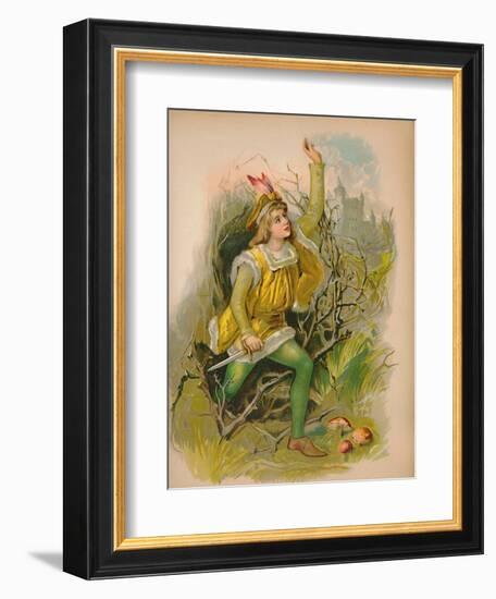 'The Sleeping Beauty', 1903-Unknown-Framed Giclee Print