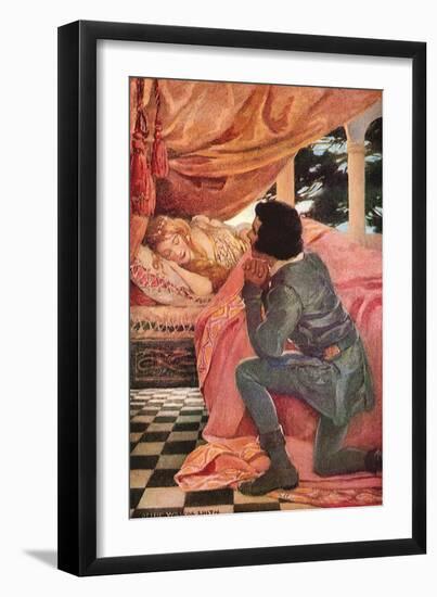 The Sleeping Beauty, 1911-Jessie Willcox-Smith-Framed Giclee Print