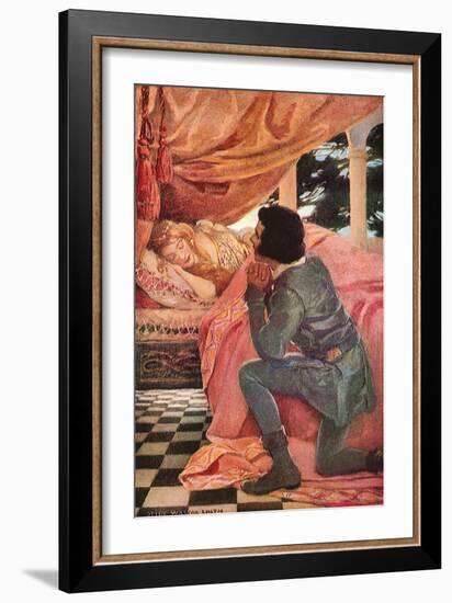 The Sleeping Beauty, 1911-Jessie Willcox-Smith-Framed Giclee Print