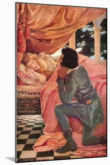 The Sleeping Beauty, 1911-Jessie Willcox-Smith-Mounted Giclee Print