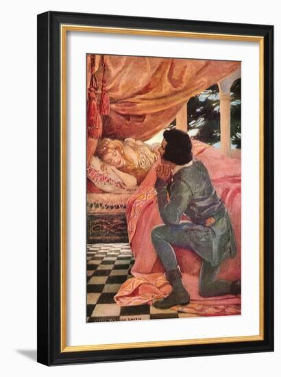 The Sleeping Beauty, 1911-Jessie Willcox-Smith-Framed Giclee Print