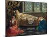 The Sleeping Beauty, 1921 (Oil on Canvas)-John Collier-Mounted Giclee Print