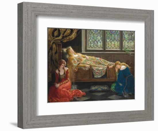 The Sleeping Beauty, 1921-John Collier-Framed Giclee Print