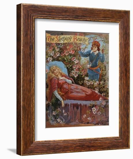 The Sleeping Beauty, Fairy Tales Children's Books Pantomimes Posters, UK, 1910-null-Framed Giclee Print