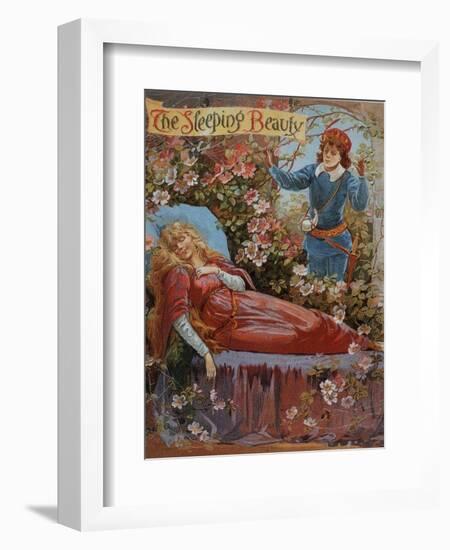 The Sleeping Beauty, Fairy Tales Children's Books Pantomimes Posters, UK, 1910--Framed Giclee Print