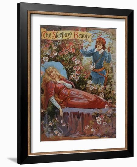 The Sleeping Beauty, Fairy Tales Children's Books Pantomimes Posters, UK, 1910-null-Framed Giclee Print