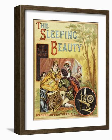 The Sleeping Beauty in the Wood-null-Framed Art Print