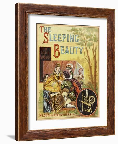 The Sleeping Beauty in the Wood-null-Framed Art Print