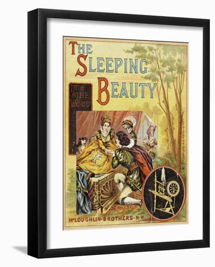 The Sleeping Beauty in the Wood-null-Framed Art Print