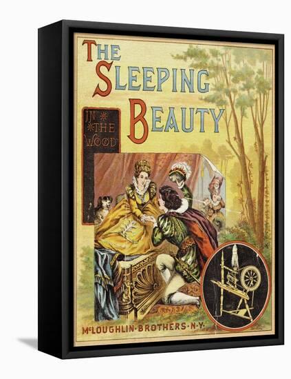 The Sleeping Beauty in the Wood-null-Framed Stretched Canvas