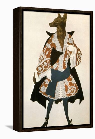 The Sleeping Beauty Wolf, 1921-Leon Bakst-Framed Premier Image Canvas