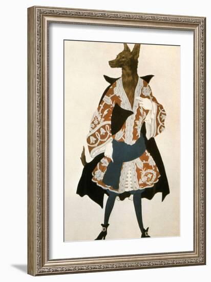 The Sleeping Beauty Wolf, 1921-Leon Bakst-Framed Giclee Print