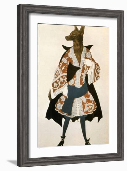 The Sleeping Beauty Wolf, 1921-Leon Bakst-Framed Giclee Print