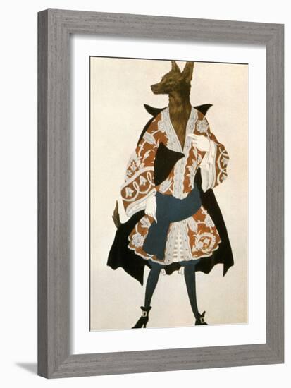 The Sleeping Beauty Wolf, 1921-Leon Bakst-Framed Giclee Print