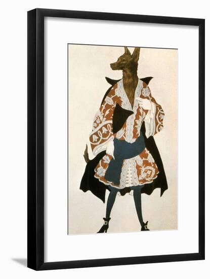 The Sleeping Beauty Wolf, 1921-Leon Bakst-Framed Giclee Print