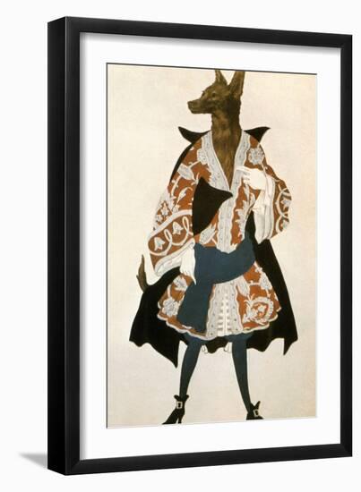 The Sleeping Beauty Wolf, 1921-Leon Bakst-Framed Giclee Print