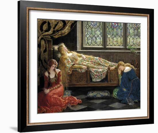 The Sleeping Beauty-null-Framed Giclee Print