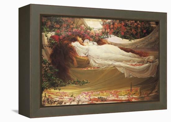 The Sleeping Beauty-Thomas Ralph Spence-Framed Premier Image Canvas