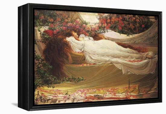 The Sleeping Beauty-Thomas Ralph Spence-Framed Premier Image Canvas