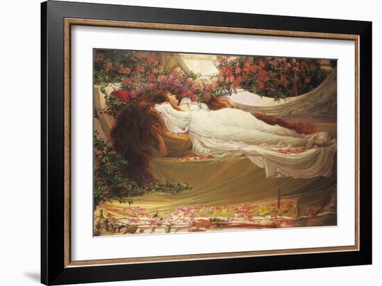 The Sleeping Beauty-Thomas Ralph Spence-Framed Giclee Print