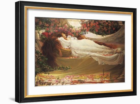 The Sleeping Beauty-Thomas Ralph Spence-Framed Giclee Print