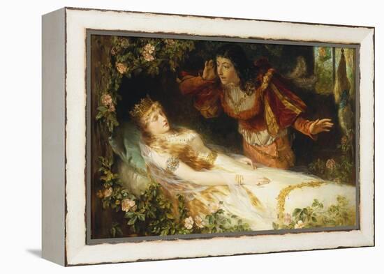 The Sleeping Beauty-Richard Eisermann-Framed Premier Image Canvas