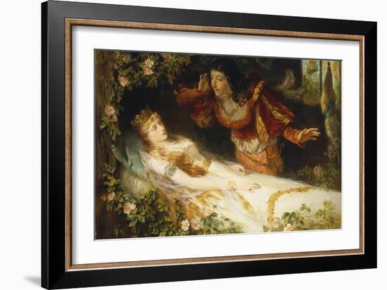 The Sleeping Beauty-Richard Eisermann-Framed Giclee Print