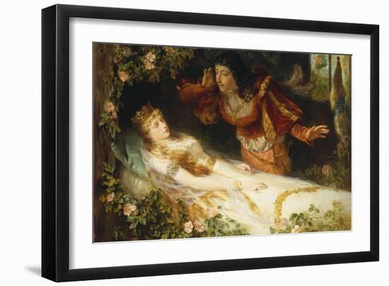 The Sleeping Beauty-Richard Eisermann-Framed Giclee Print