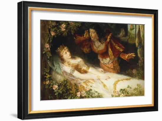 The Sleeping Beauty-Richard Eisermann-Framed Giclee Print