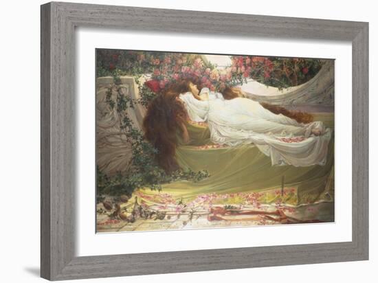 The Sleeping Beauty-Thomas Ralph Spence-Framed Giclee Print