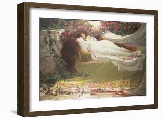 The Sleeping Beauty-Thomas Ralph Spence-Framed Giclee Print