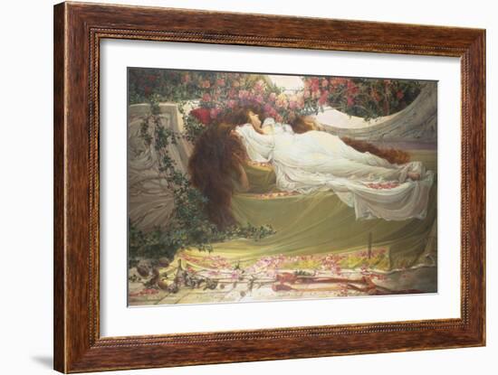 The Sleeping Beauty-Thomas Ralph Spence-Framed Giclee Print