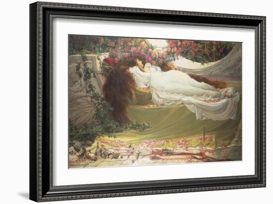 The Sleeping Beauty-Thomas Ralph Spence-Framed Giclee Print