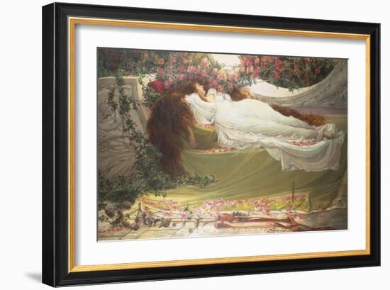 The Sleeping Beauty-Thomas Ralph Spence-Framed Giclee Print