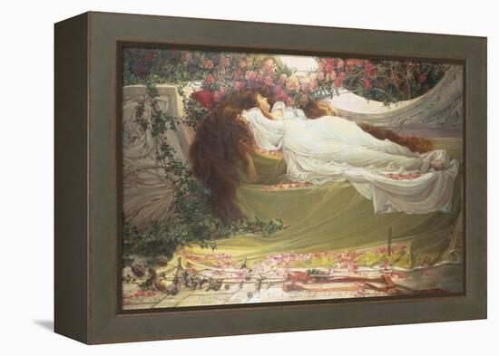 The Sleeping Beauty-Thomas Ralph Spence-Framed Premier Image Canvas