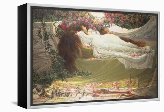 The Sleeping Beauty-Thomas Ralph Spence-Framed Premier Image Canvas