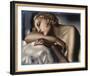 The Sleeping Girl-Tamara de Lempicka-Framed Giclee Print