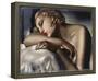 The Sleeping Girl-Tamara de Lempicka-Framed Stretched Canvas