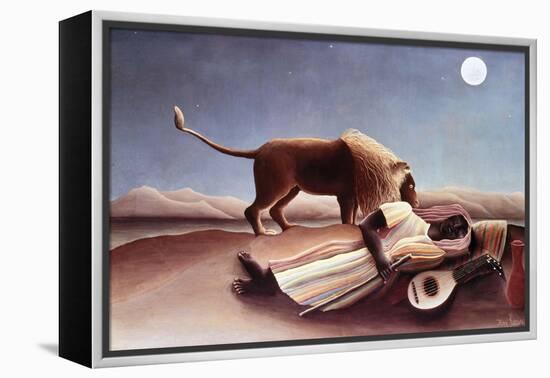 The Sleeping Gypsy, 1897-Henri Rousseau-Framed Premier Image Canvas