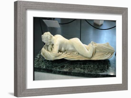 The Sleeping Hermaphroditus. The form of the statue is based on portrayals of Venus-Werner Forman-Framed Giclee Print