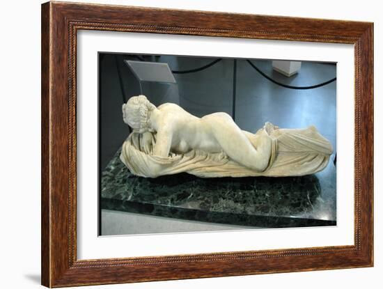 The Sleeping Hermaphroditus. The form of the statue is based on portrayals of Venus-Werner Forman-Framed Giclee Print